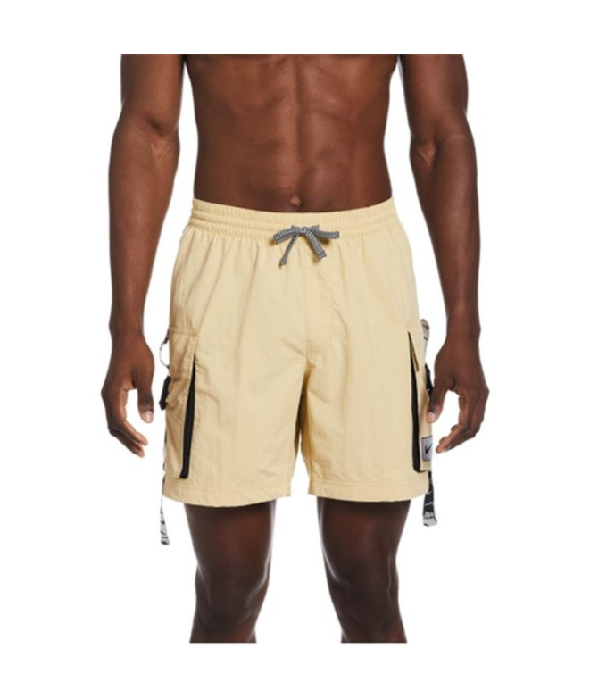 Maillot de bain Beach Nike 7" Volley Short Homme beige