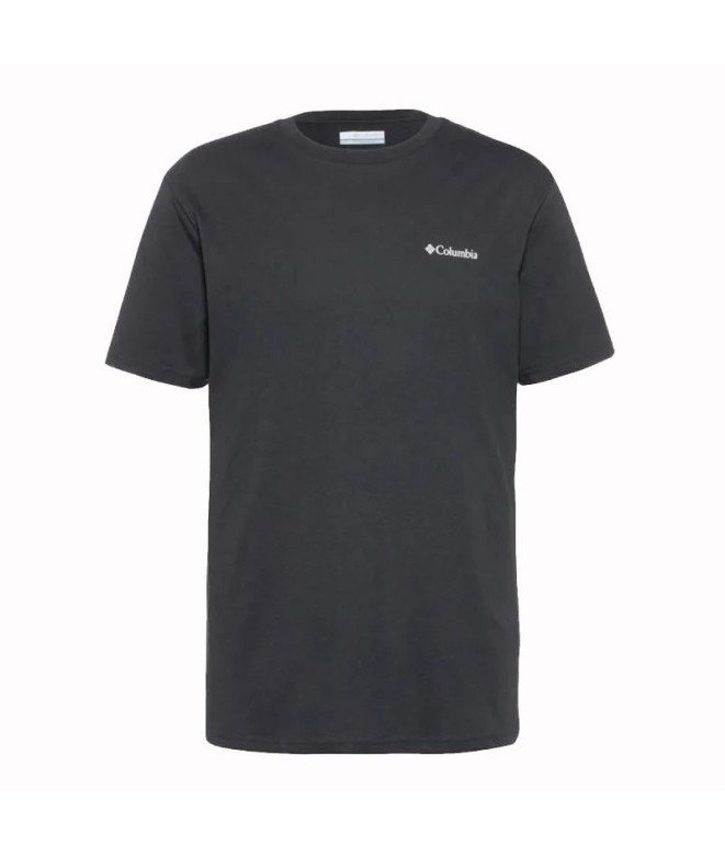 T-Shirt Columbia Csc Basic Logo™ Mountain para homem Cinzento