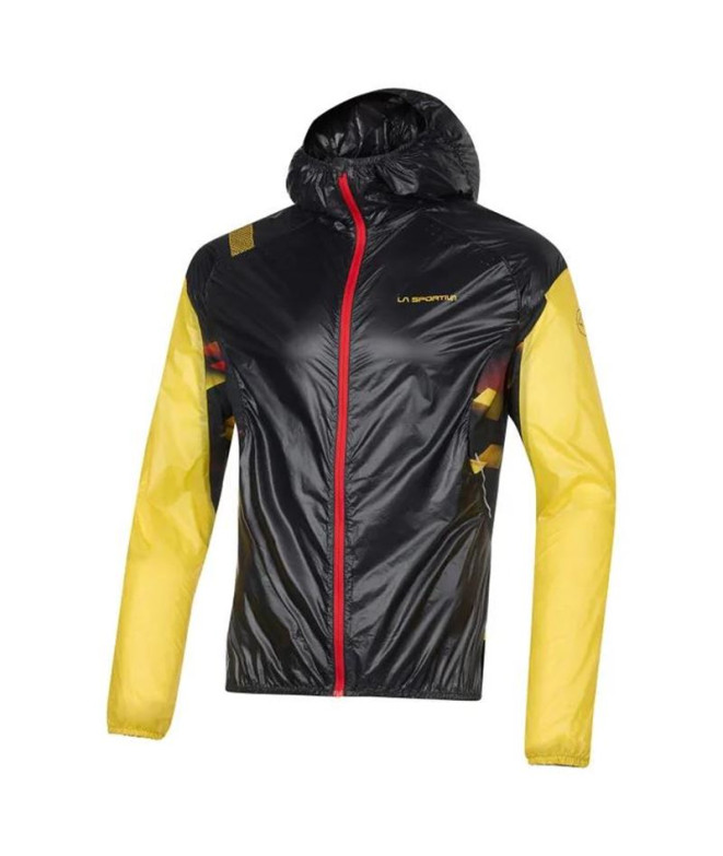 Trail Jacket La Sportiva Blizzard Windbreaker Black Man