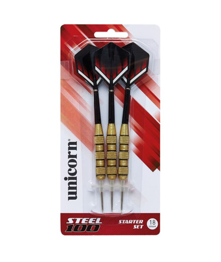 Set 3 fléchettes p.acier Atipick Steel 100 18gr