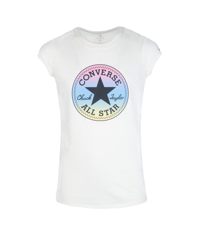 T-shirt Converse Chuck Patch GFX Egret T-shirt pour fille