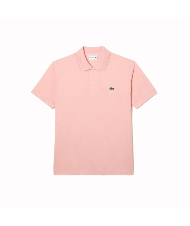 Polo Lacoste Fit L.12.12 Rosa Homem