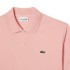 Polo Lacoste Fit L.12.12 Rosa Hombre