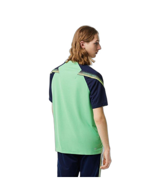 Camiseta Lacoste Sport Regular Fit Color-Block...