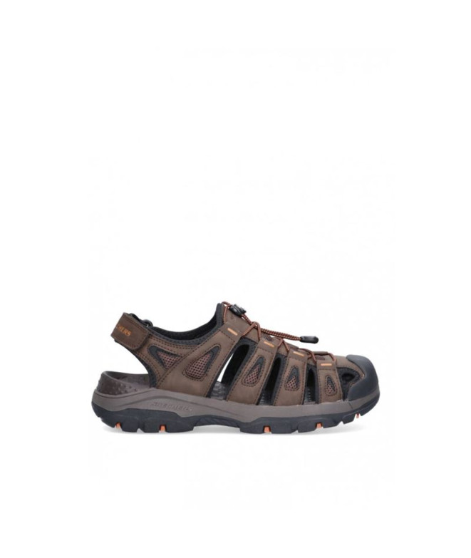 Sapatilhas Skechers Tresmen - Outseen Homem Chocolate Sintético