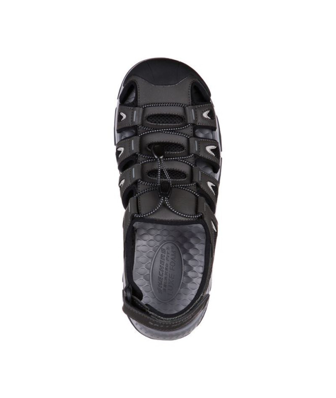 Sandalias Skechers Tresmen - Outseen Hombre Gris