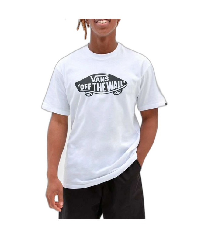 Camisetas vans hombre best sale blanco