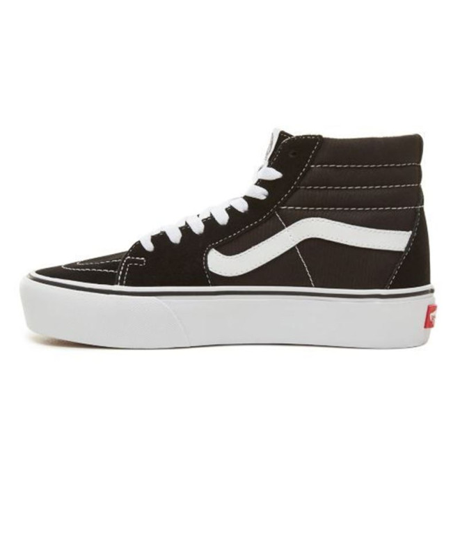 Zapatillas Vans Plataforma 2.0 Mujer Negro