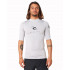 Camiseta Rip Curl Licra Rip Curl Corps S/S Hombre Blanco