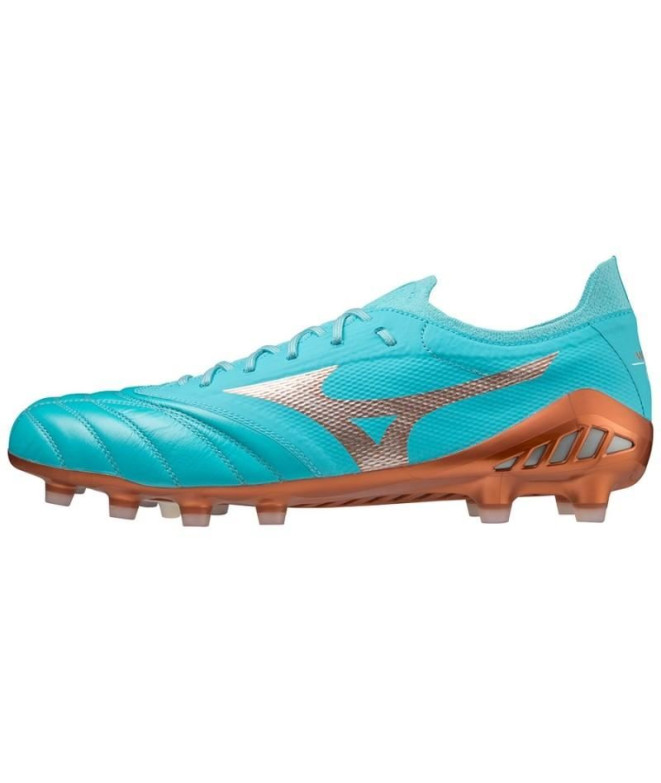 football Mizuno Bottes Morelia Neo III Beta Elite MD Bleu