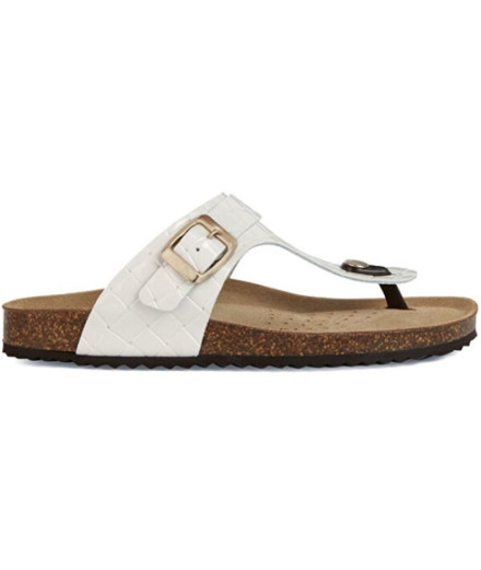 Sandales Geox Brionia Femme Blanc
