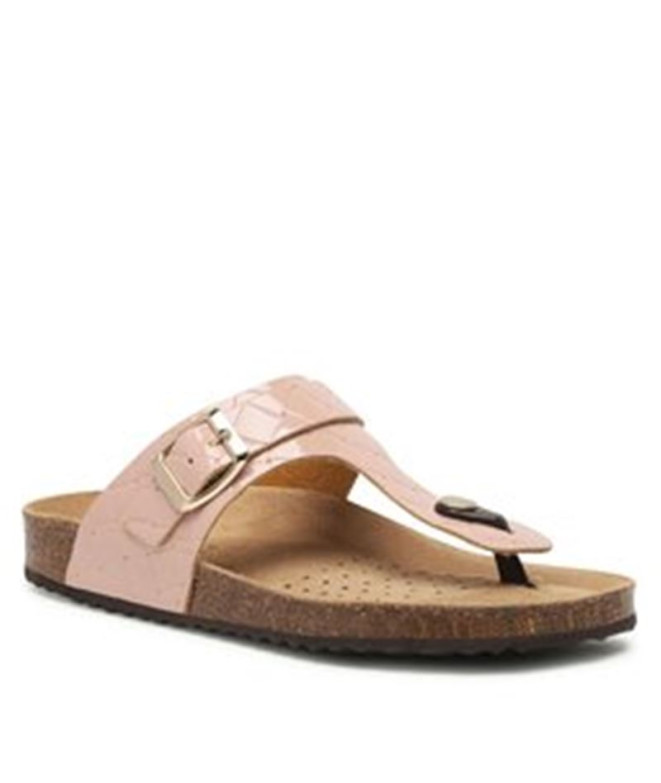 Sandalias Geox Brionia Mujer Coral