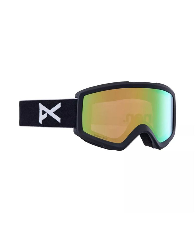 Gafas de Ski et Snow Anon Helix 2 Perceive + Lens Extra Black / Green Homme