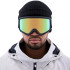 Gafas de Esqui e Neve Anon Helix 2 Perceive + Lentes Extra Preto / Verde Homem