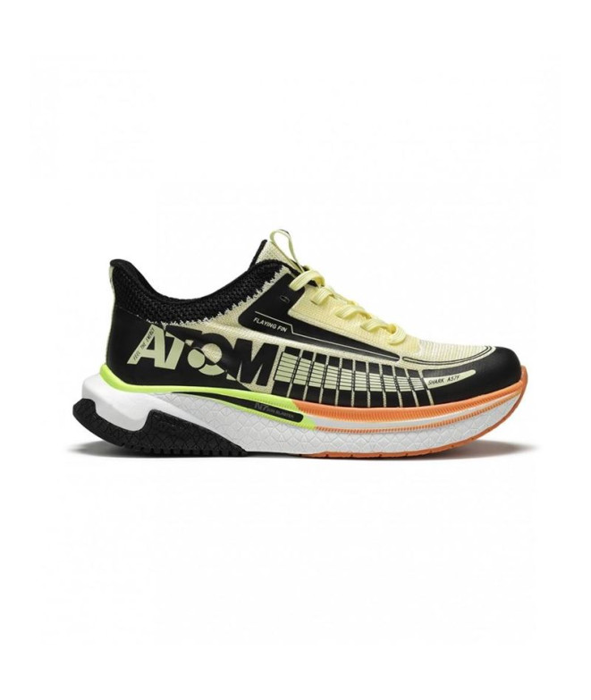Chaussures de running Atom AT132 Jaune Chaussures pour hommes