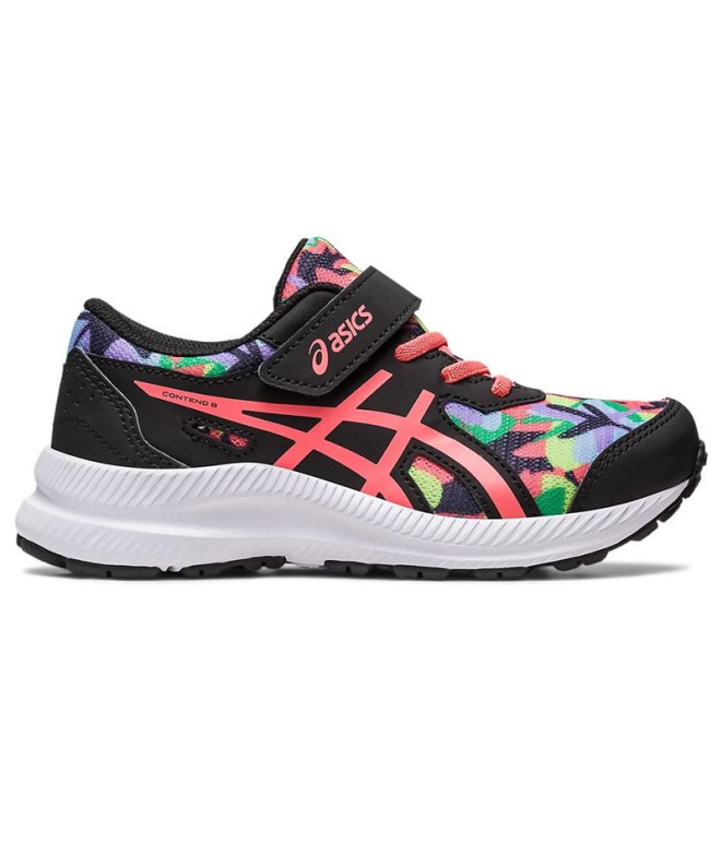 Sapatilhas Running ASICS Contend 8 PS Preto