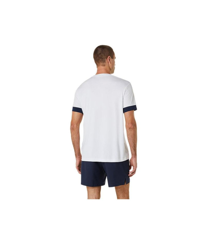 Camiseta por Tênis ASICS Court Homem Branco