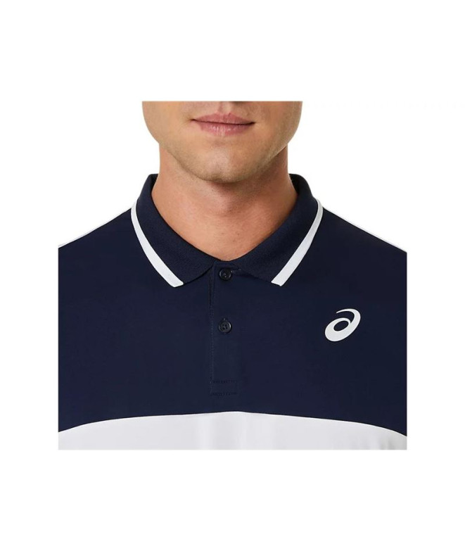 Polo por Tênis ASICS Court Homem Branco