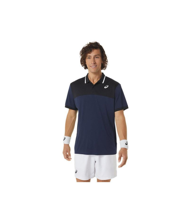 Polo by Tennis ASICS Court Homme Marine