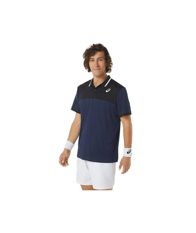 Polo by Tennis ASICS Court Homme Marine