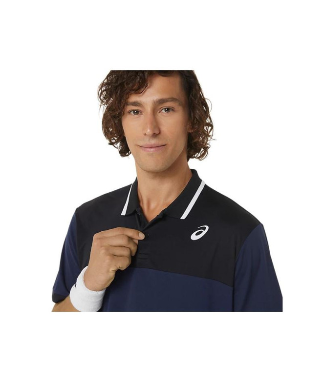 Polo de Tenis ASICS Court Hombre Marino
