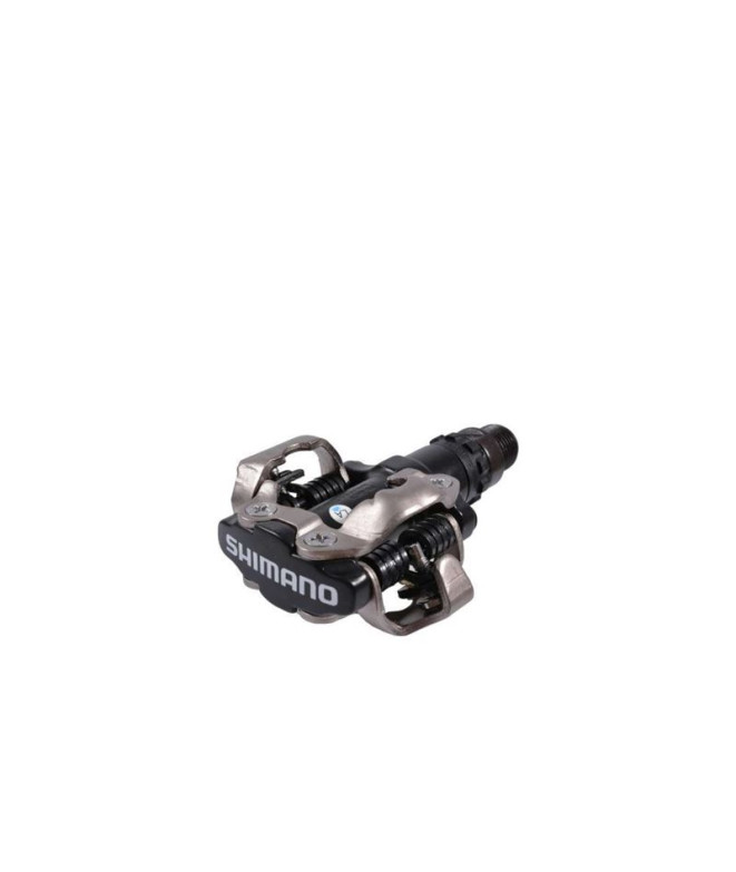 Pedal de ciclismo Shimano M520 SPD Preto