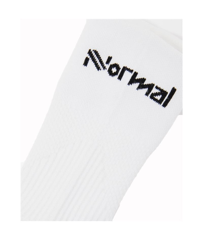 Meias de Running Nnormal Running Branco