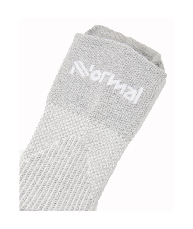 Meias de Running Nnormal Running Cinza