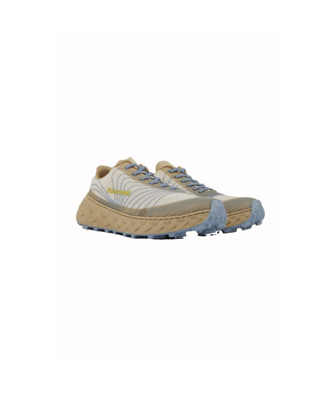 Sapatilhas de Trail Nnormal Tomir Areia/Azul