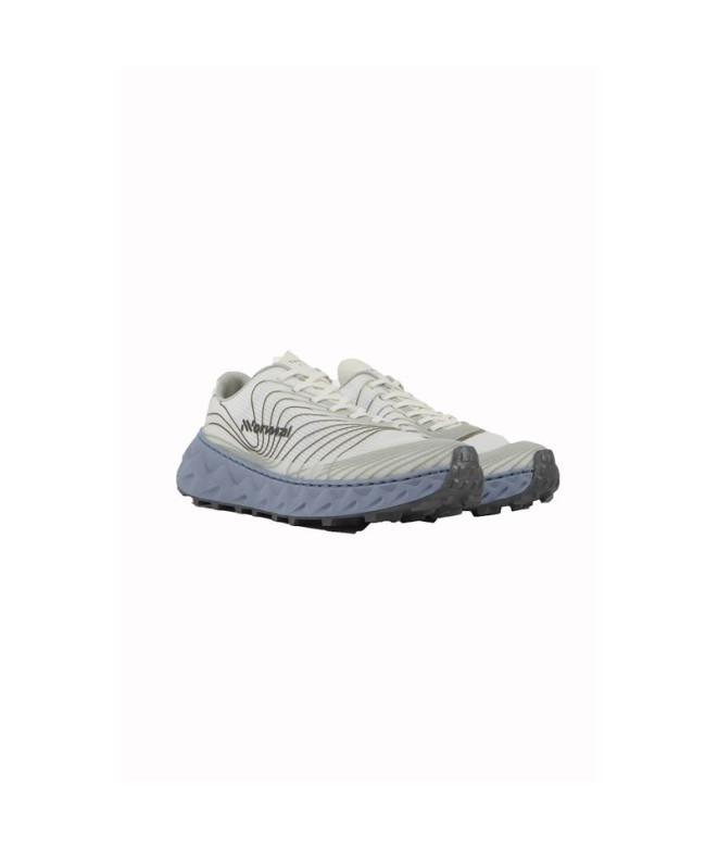 Chaussures de Trail Nnormal Tomir Blanc/Bleu