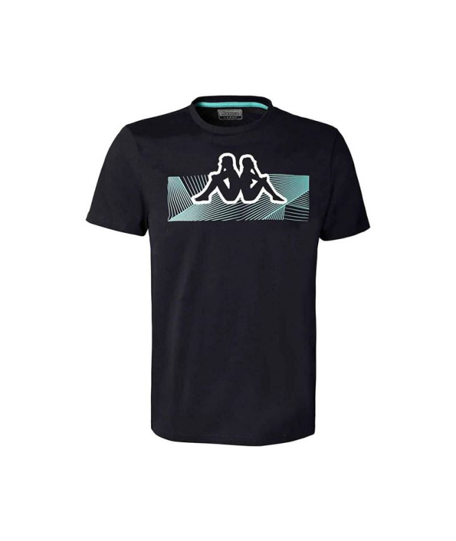 T-shirt Kappa Eryx Graphik Azul Escuro Homem