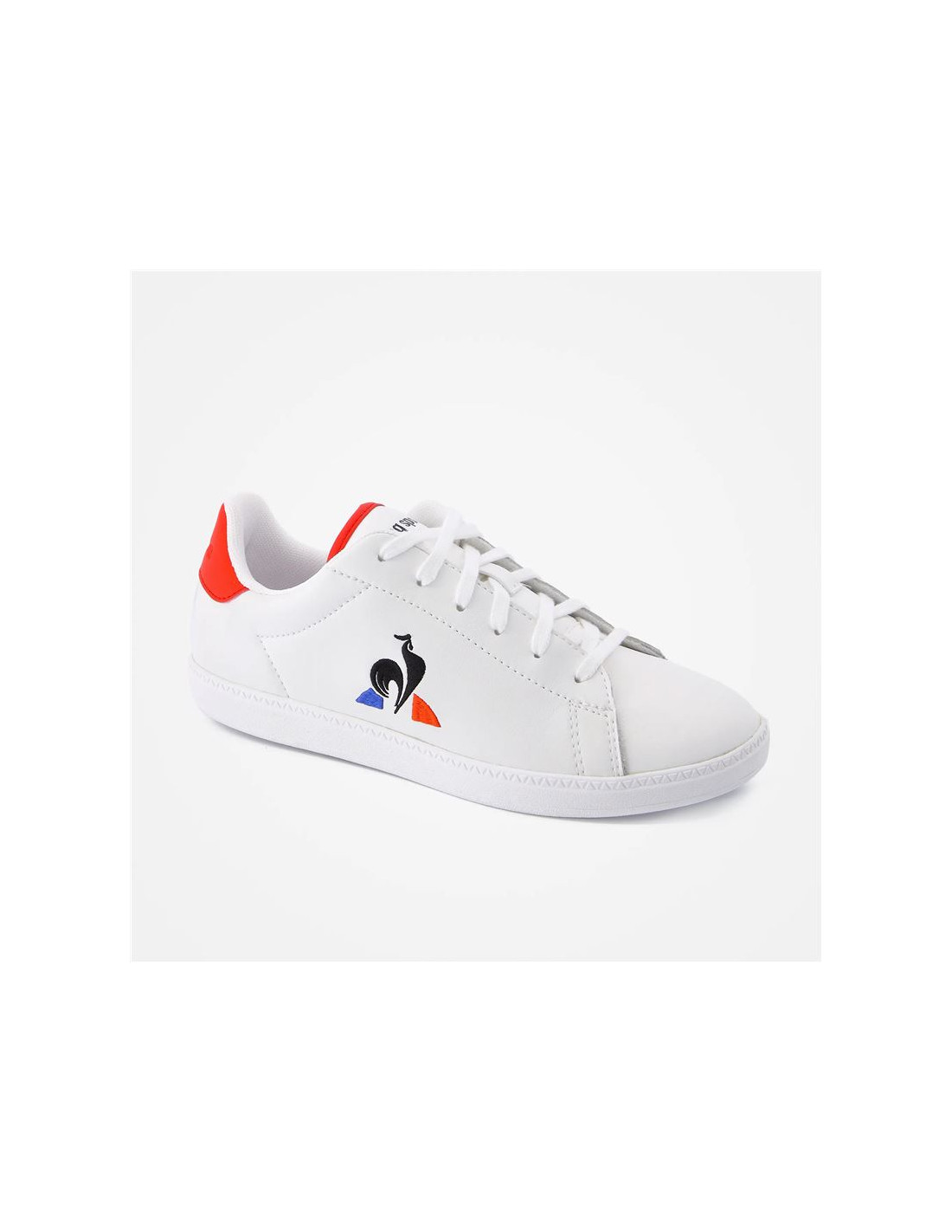 Chaussures Le Coq Sportif Courtset Junior Blanc