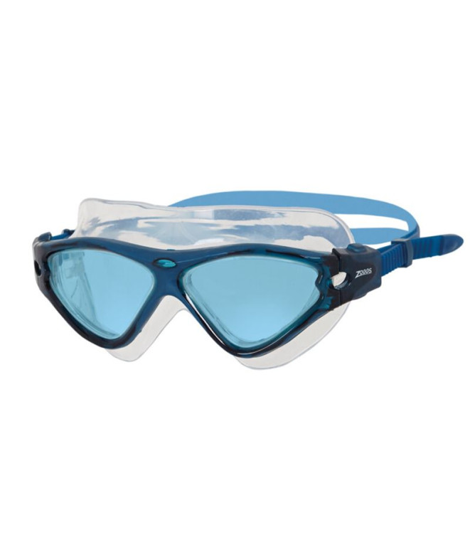 Zoggs Tri-Vision Mask Navy Blue Swim Goggles