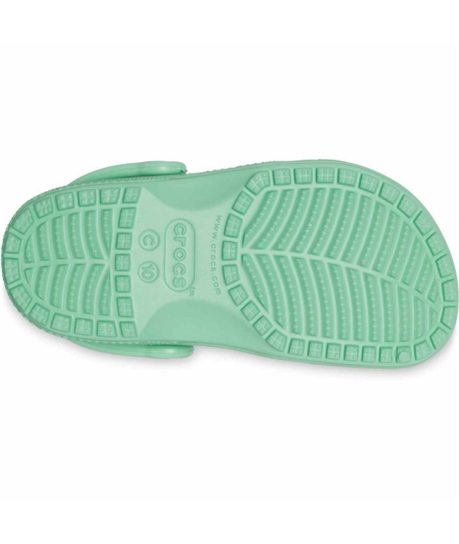 Zuecos Crocs Classic Clog Jade Stone Infantil