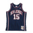 Camiseta Basquetebol de Mitchell & Ness New Jersey Nets - Vince Carter