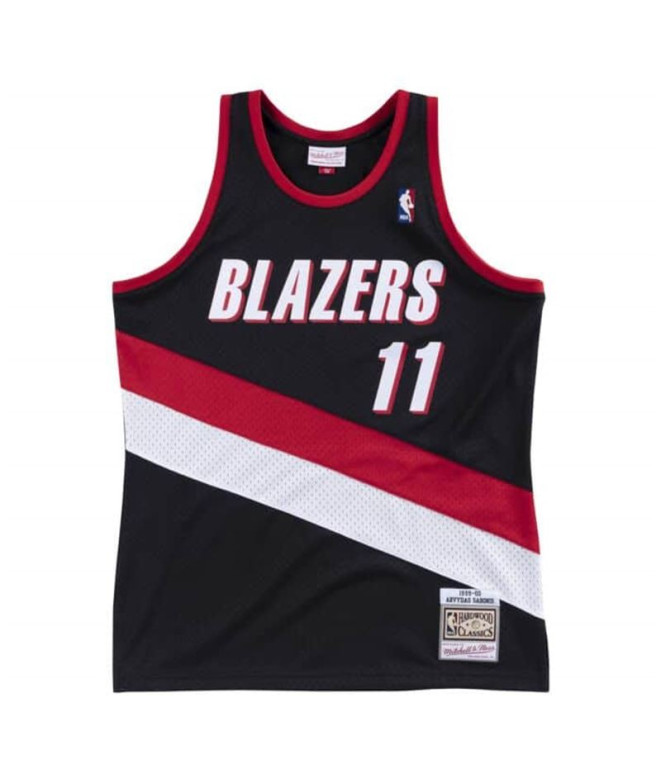 Camisola de basquetebol Mitchell & Ness Portland Trail Blazers - Arvydas Sabonis