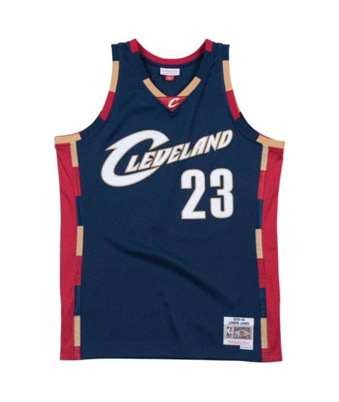 Mitchell & Ness Cleveland Cavaliers Basketball T-Shirt - Lebron James