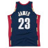 Camiseta Basquetebol de Mitchell & Ness Cleveland Cavaliers - Lebron James