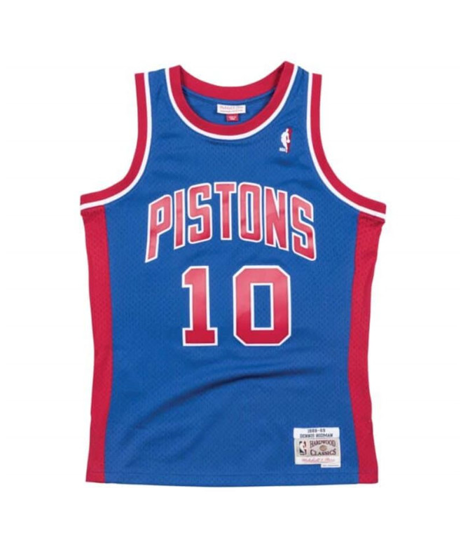 Maillot de basket Mitchell & Ness des Pistons de Detroit - Dennis Rodman