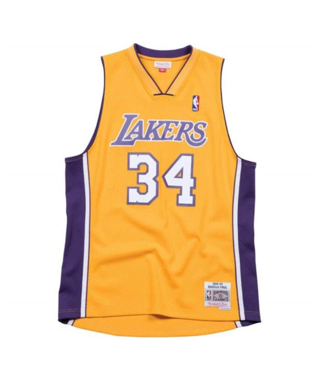 Mitchell & Ness Los Angeles Lakers Basketball T-Shirt - Shaquille O'Neal