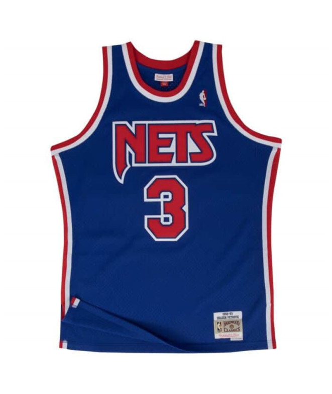 Mitchell & Ness detrit Pistons Basketball T-Shirt - Drazen Petrovic