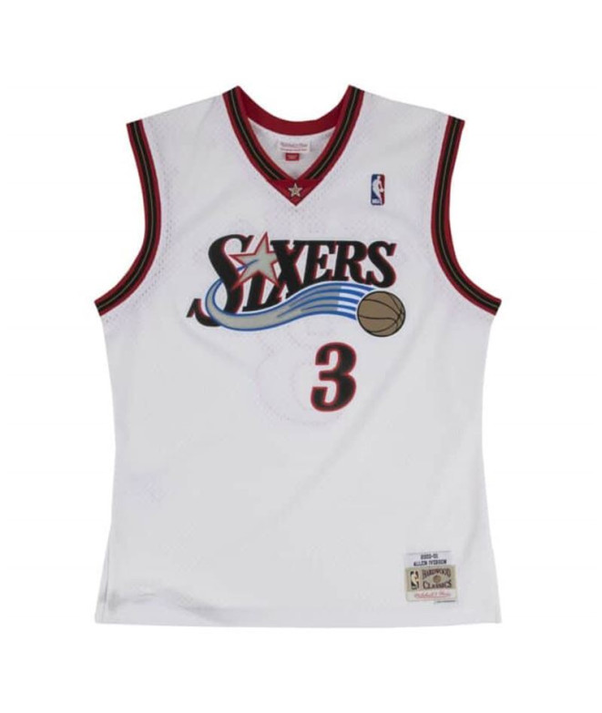 Camiseta de Baloncesto Mitchell & Ness Philadelphia 76Ers - Allen Iverson