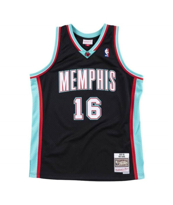 Mitchell & Ness Memphis Grizzlies Basketball T-Shirt - Pau Gasol