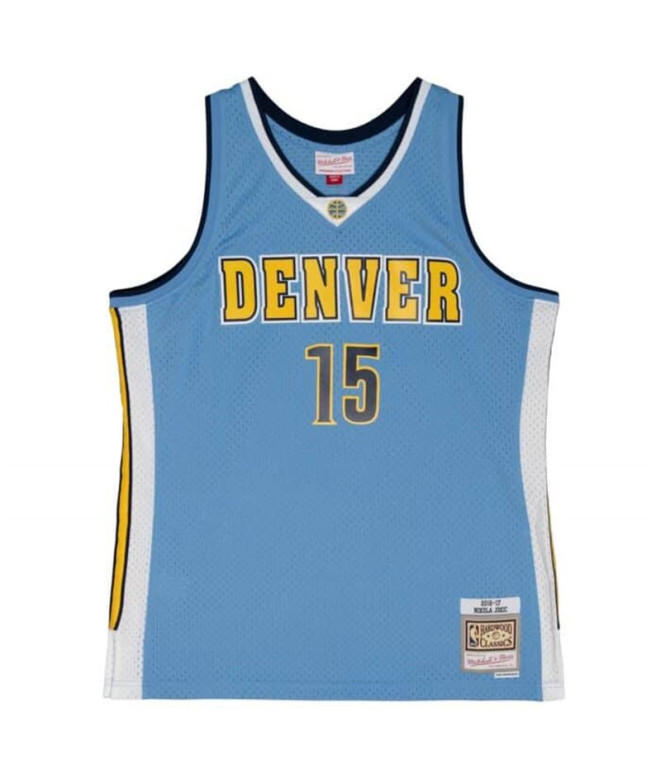 Camisola de basquetebol Mitchell & Ness Denver Nuggets - Nikola Jokic