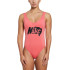 Calções de banho Nike U-Back One Piece Women Coral