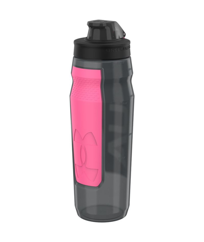 Garrafa Under Armour Playmaker Squeeze Pitch Cinzento/Cerise 950 ml