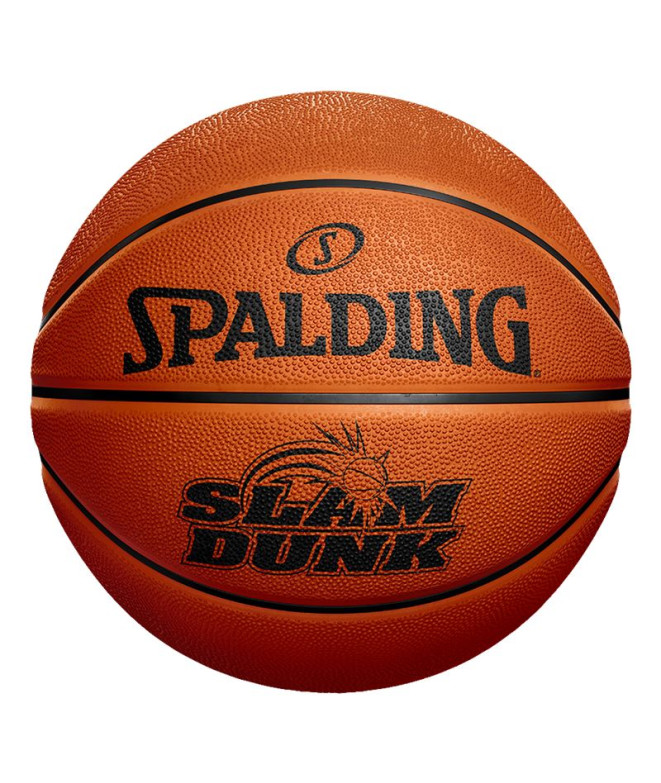Bola de basquetebol Spalding Slam Dunk Laranja Sz7 Borracha