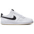 Sapatilhas Nike Court Vision Low Next Nature Homens Sapatilhas Branco Preto Bege
