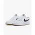 Sapatilhas Nike Court Vision Low Next Nature Homens Sapatilhas Branco Preto Bege