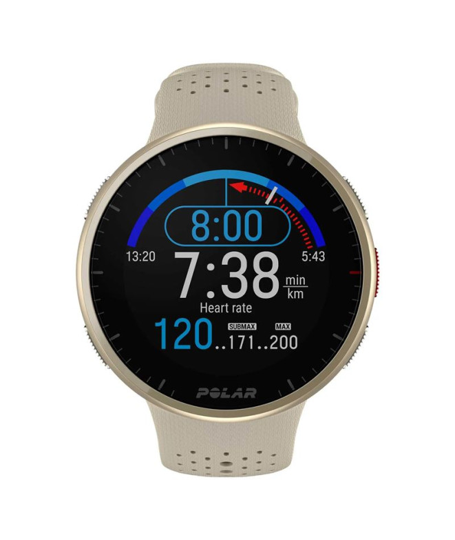 Montre Polar Pacer Pro Beige